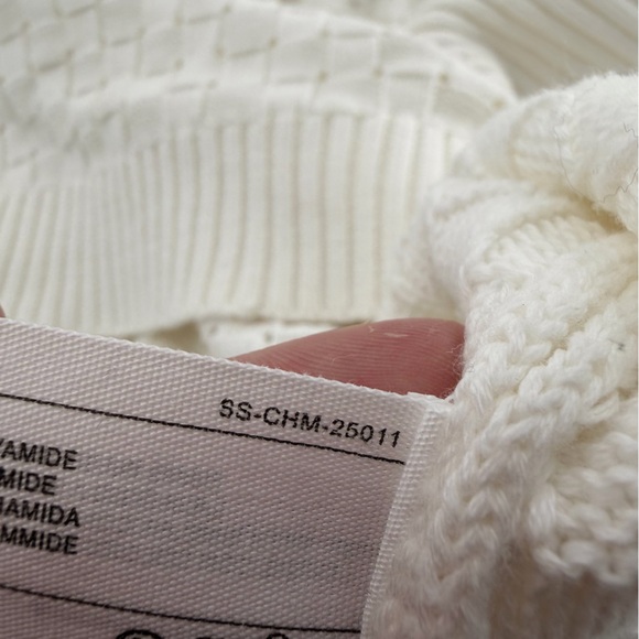 FRNCH Paris Paulia Sweater Cream White Jumper Collar Women’s Small - Picture 7 of 9